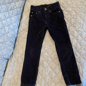 Boys navy Crewcuts cords